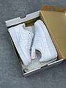 Eur35.5-47.5 Nike Air Force 1 Low 07 "Triple White" білі чоловічі кросівки, фото 3