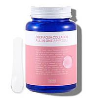 Ампульная сыворотка для лица с коллагеном Tenzero Deep Aqua Collagen All in One Ampoule 250 мл