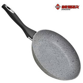 Сковорода лита покриття "Granite" інд.дно 24 см Besser (10334)
