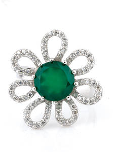 Каблучки з агатом