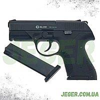 Стартовий сигнальний пістолет Blow TR-14 02 Black 9мм, шумовий пістолет Blow TR-14 02 чорний для самооборони
