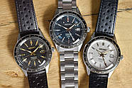Чоловічий годинник Seiko SSK009J1 SARY229 Presage Style 60’s GMT Collection, фото 6