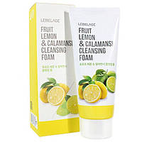 Пенка для умывания с лимоном и каламанси Lebelage Fruit Lemon&Calamansi Cleansing Foam 100 мл