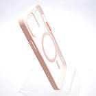 Чохол накладка з MagSafe Clear Case Magnetic для Apple iPhone 12 Pro Pink Sand, фото 3