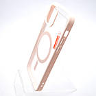 Чохол накладка з MagSafe Clear Case Magnetic для Apple iPhone 12 Pro Pink Sand, фото 4