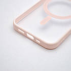 Чохол накладка з MagSafe Clear Case Magnetic для Apple iPhone 12 Pro Pink Sand, фото 6