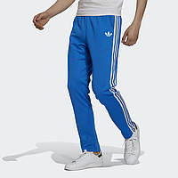 Мужские спортивные штаны Adidas (Адидас) эластик, дайвинг синие