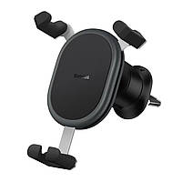 Держатель для мобильного Baseus Stable Gravitational Car Mount (Air Outlet version) Black