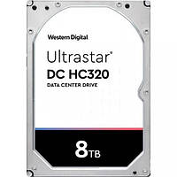 БУ Жесткий диск 8 ТБ Western Digital DC HC320 (для сервера, 3.5", 7200 об/мин, 256 МВ, SAS 3.0)