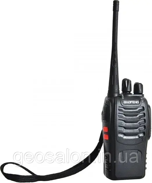 Рація Baofeng BF-888S + Гарнитура Baofeng з кнопкою РТТ (подарунок)