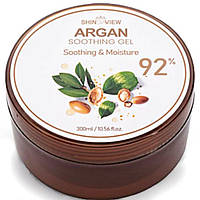 Зволожувальний гель для шкіри з арганом ShinSiaView Argan Soothing Gel 92%, 300 мл