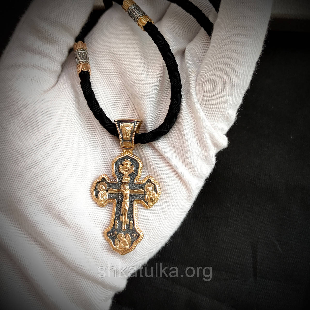 Срібний хрест 925 проби Кр0186п