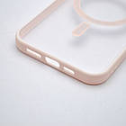Чохол накладка з MagSafe Clear Case Magnetic для Apple iPhone 12 Pro Max Pink Sand, фото 6