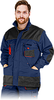 Куртка мужская рабочяя Lebber&Hollman FORMEN LH-FMN-J сине-черно-красная