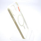 Чохол накладка з MagSafe Clear Case Magnetic для Apple iPhone 12 Pro Max White, фото 3