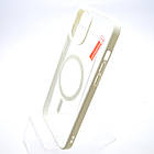 Чохол накладка з MagSafe Clear Case Magnetic для Apple iPhone 12 Pro Max White, фото 4