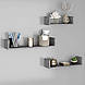 Полички навісні (3шт) Комплект настінних поличок, фото 4