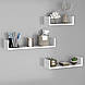 Полички навісні (3шт) Комплект настінних поличок, фото 3