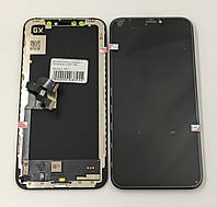 Дисплей iPhone X, черный, с тачскрином, OLED