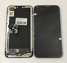 Дисплей iPhone X, чорний, з тачскрином, OLED, AAA