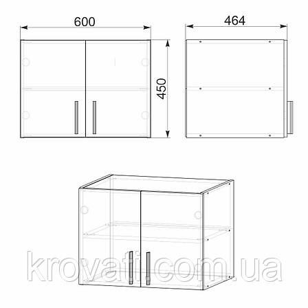 Антресоль-1 для Шафа-12, Компаніт, Вільха, фото 2