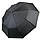 Чоловіча парасоля напівавтомат Toprain, чорний, 0351-1, фото 3