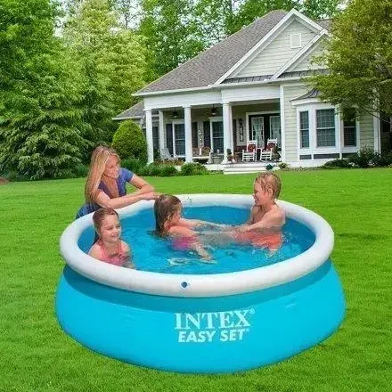БАСЕЙН INTEX EASY SET НАЛИВНОЇ РОЗМІРОМ 183Х51СМ, ОБСЯГ 886Л