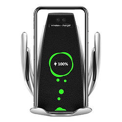Тримач з бездротовою зарядкою Penguin Smart Sensor / Автомобільний сенсорний тримач для телефону