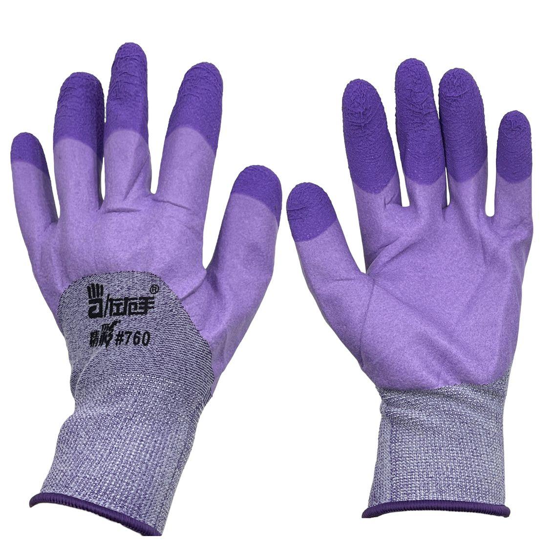 Рукавички Tomik піна (760) фіолетові, рукавички для жінок фіолетові