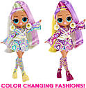 Лялька ЛОЛ Санріс LOL Surprise OMG Sunshine Color Change Switches Fashion Doll, фото 6