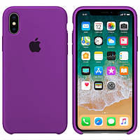 Чохол бампер силіконовий Apple iPhone XR Айфон ХР айфон Silicone Case Колір Фіолетовий (purple)