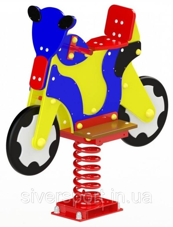 Гойдалка на пружині "Мото" SiverSport KID116, фото 1