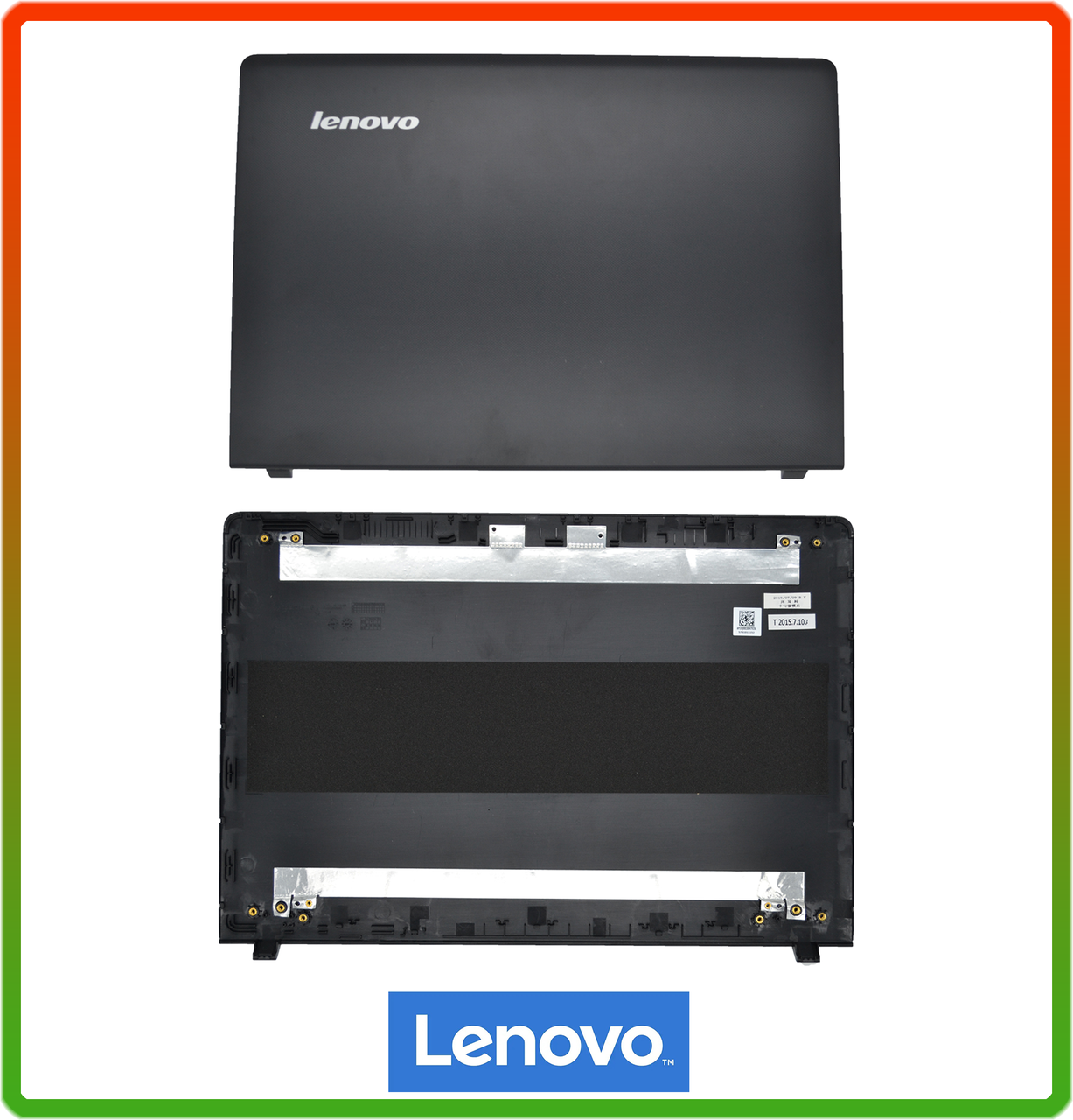 Крышка матрицы для ноутбука Lenovo Ideapad: 100-14IBY, black, верхняя часть корпуса