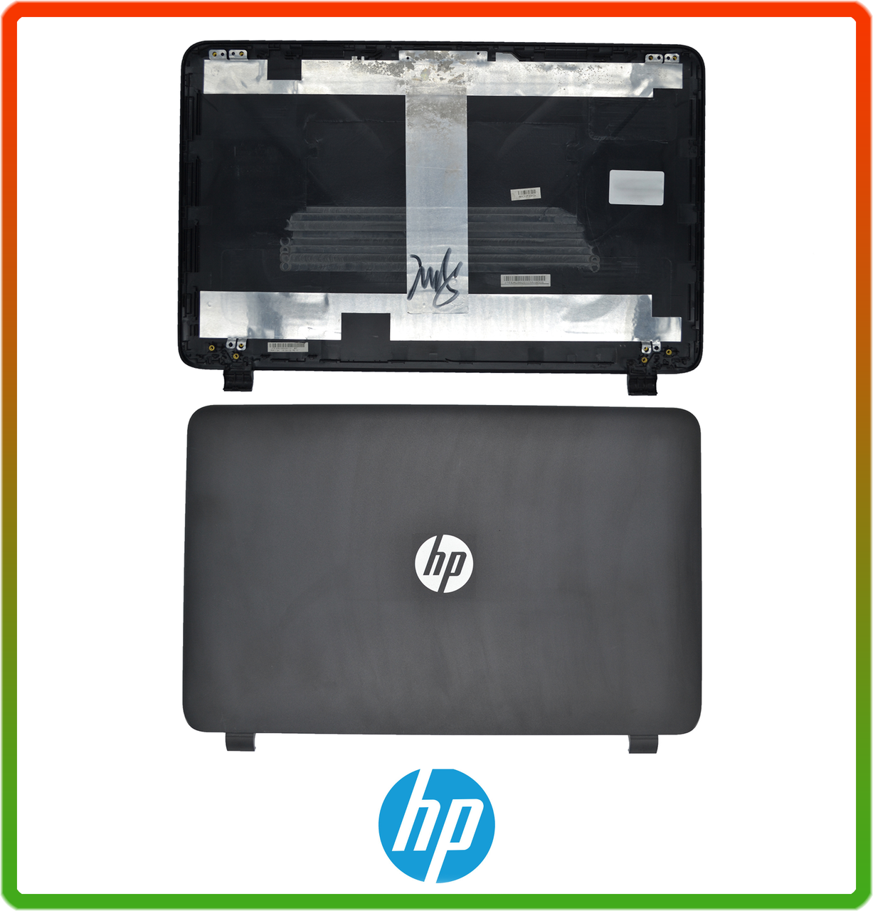 Кришка матриці (дисплея) HP Pavilion 15-F, black, корпус