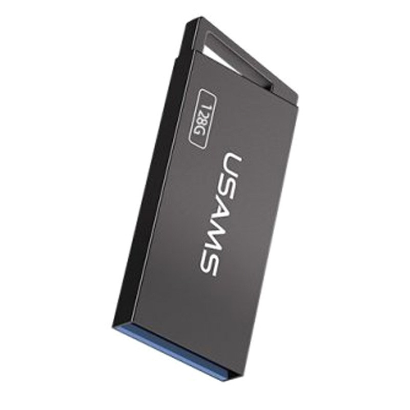 Флеш накопичувач USAMS US-ZB208 USB2.0 High Speed Flash Drive 128 Gb Iron-grey