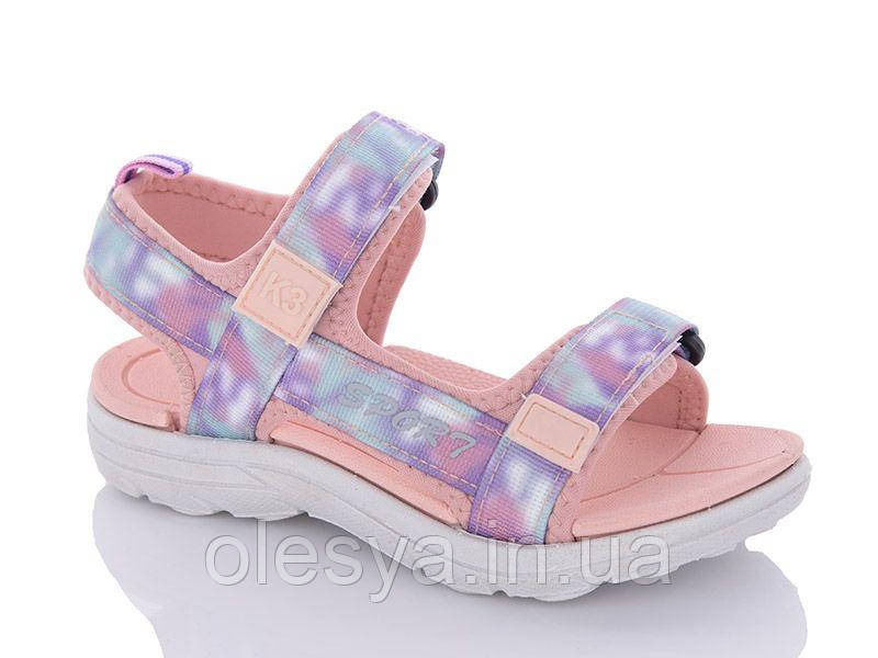 Легкі літні босоніжки для дівчаток 1523 EEbb р-ри 30,  ТОП продажів, фото 1