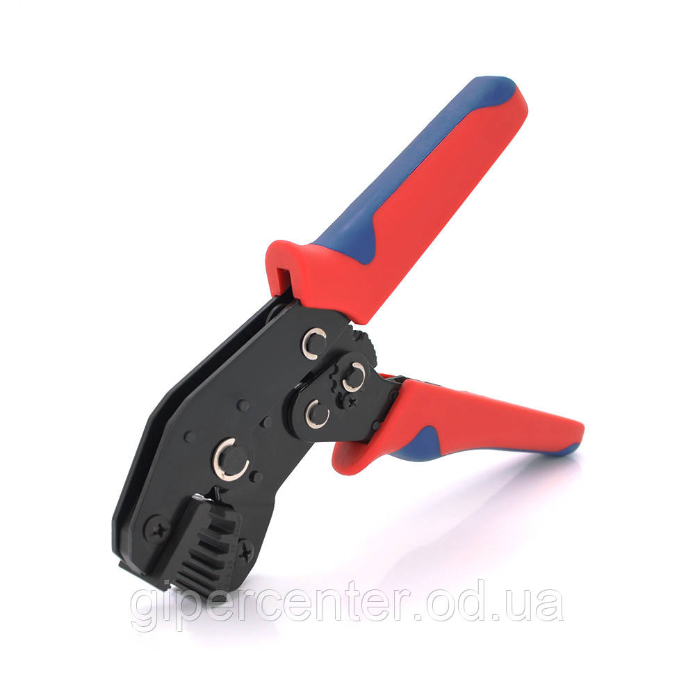 Інструмент обтиснутої SN-06WFL для обжимки клем, 0,25-6m2, Black-red