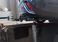 Фаркоп Toyota Highlander Європа 2019+ електропакет, гак під квадрат