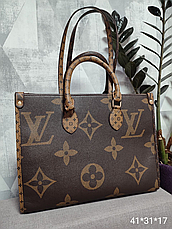 Жіноча сумка Louis Vuitton, двостороння, 38*32*17 см, 930503, фото 2