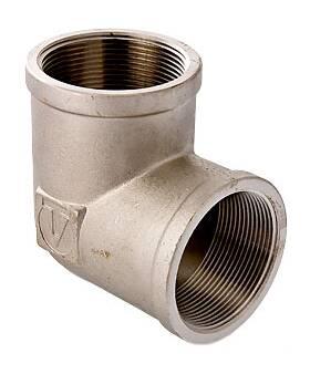 Кутник латунний нік. Valtec різь ун.-в. 1/2"