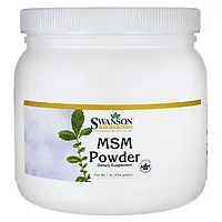 МСМ Метилосульфонилметан порошок 454 г Swanson MSM Powder США Доставка из ЕС