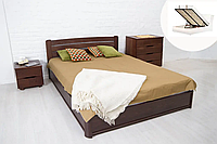 Ліжко София з підіймальним механізмом 120 х 200 см (горіх темний)