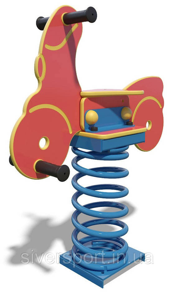 Гойдалка на пружині "Мотоцикл" SiverSport TE220, фото 1