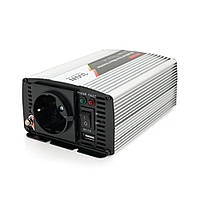 Інвертор напруги JYM-300-12V (300Вт), 12/220V, approximated, 1Shuko, USB, клеми, Box Q20