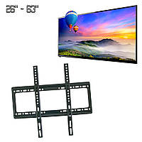 Кронштейн для телевизора на стену TV Wall Mount 26"-63" крепление для ТВ и монитора (NS)