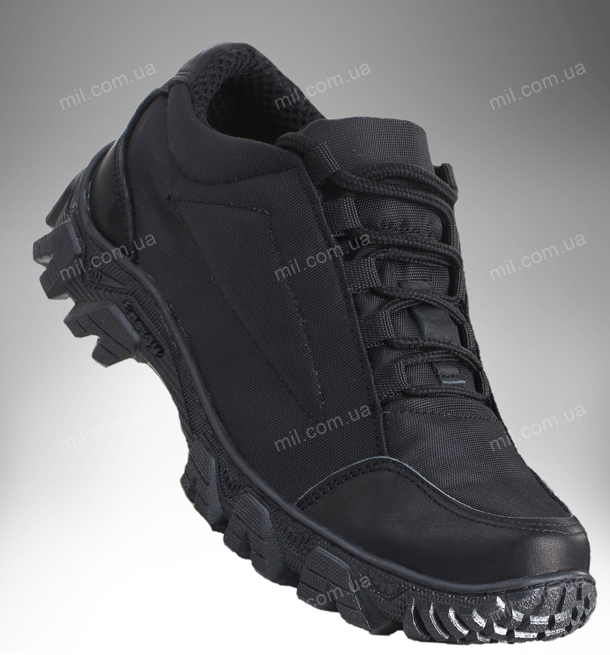 Тактичні літні кросівки / тактична, полегшена взуття на літо ARES (black), фото 1
