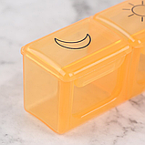 Таблетниця тижнева Контейнер для таблеток, фото 3