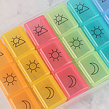 Таблетниця тижнева Контейнер для таблеток, фото 5