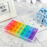 Таблетниця тижнева Контейнер для таблеток, фото 2