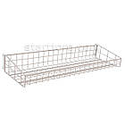 Кошик в рейку опору 1200х300х(75/125)мм білий, фото 4